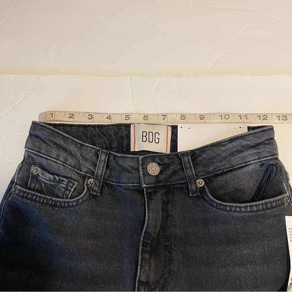 BDG Jeans Skinny High Waisted Size 24 Black New With Tags - Picture 9 of 11